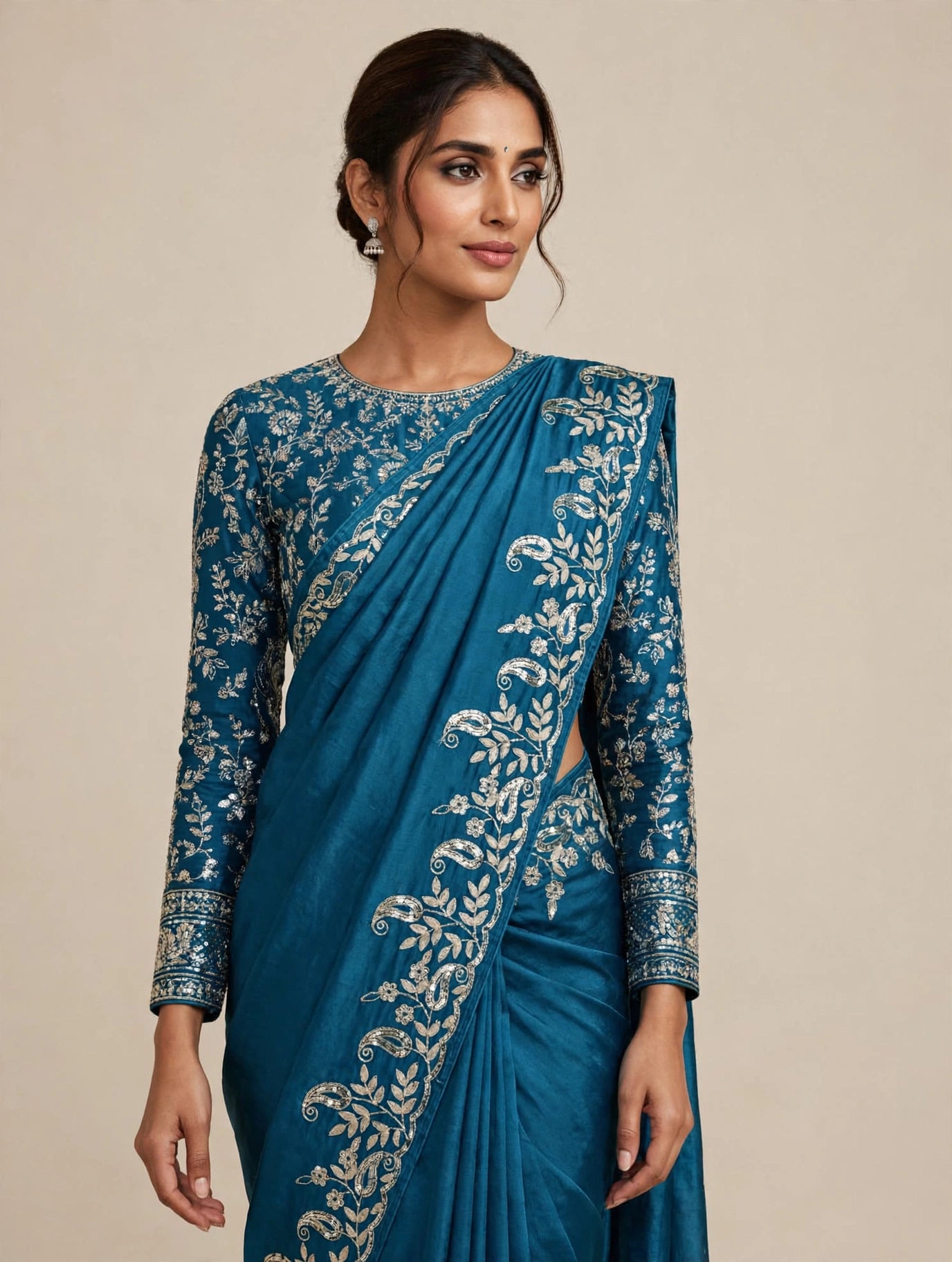 PCD Pure HO Silk saree VJ