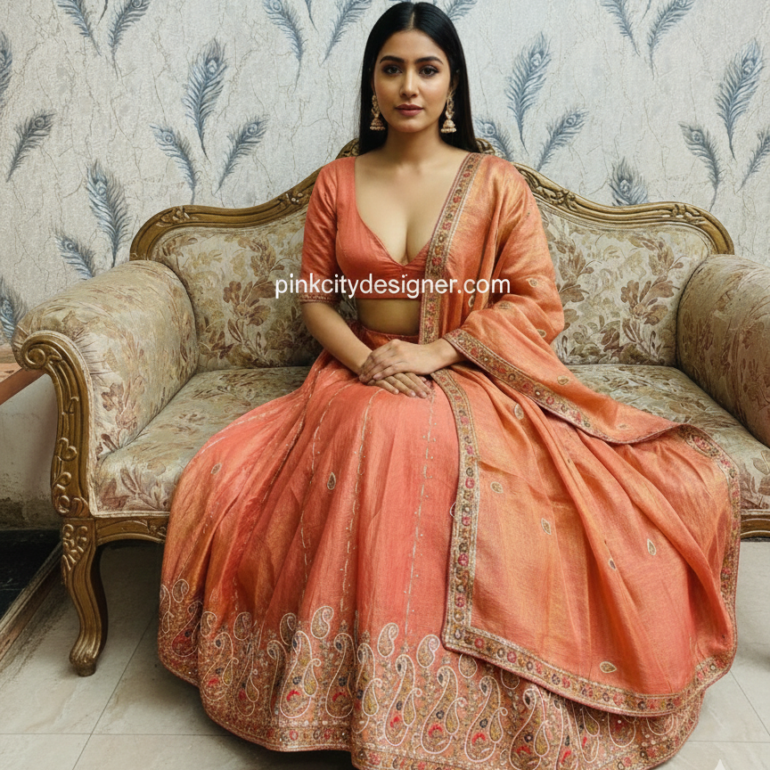 pinkcitydesigner SRT lehenga