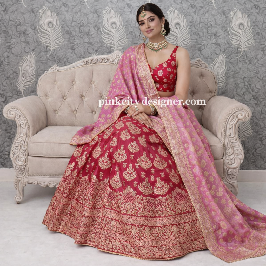 traditional banarasi lehenga