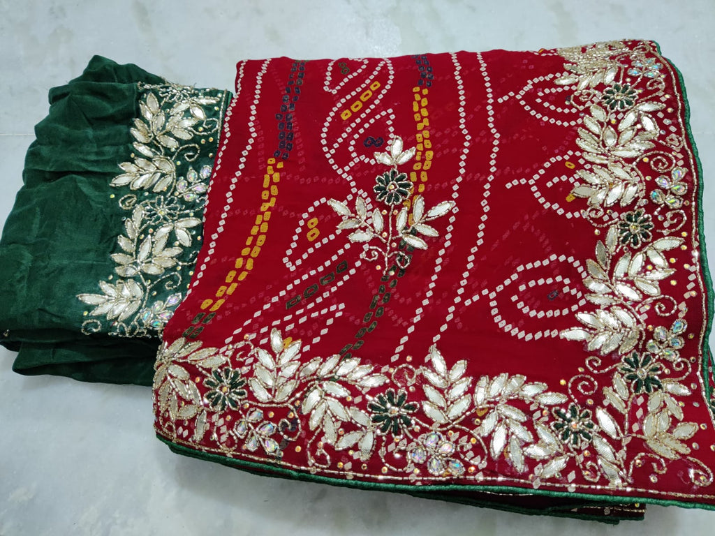 Beautiful Chunri Saree