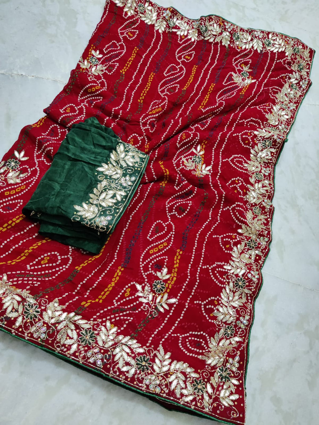 Beautiful Chunri Saree