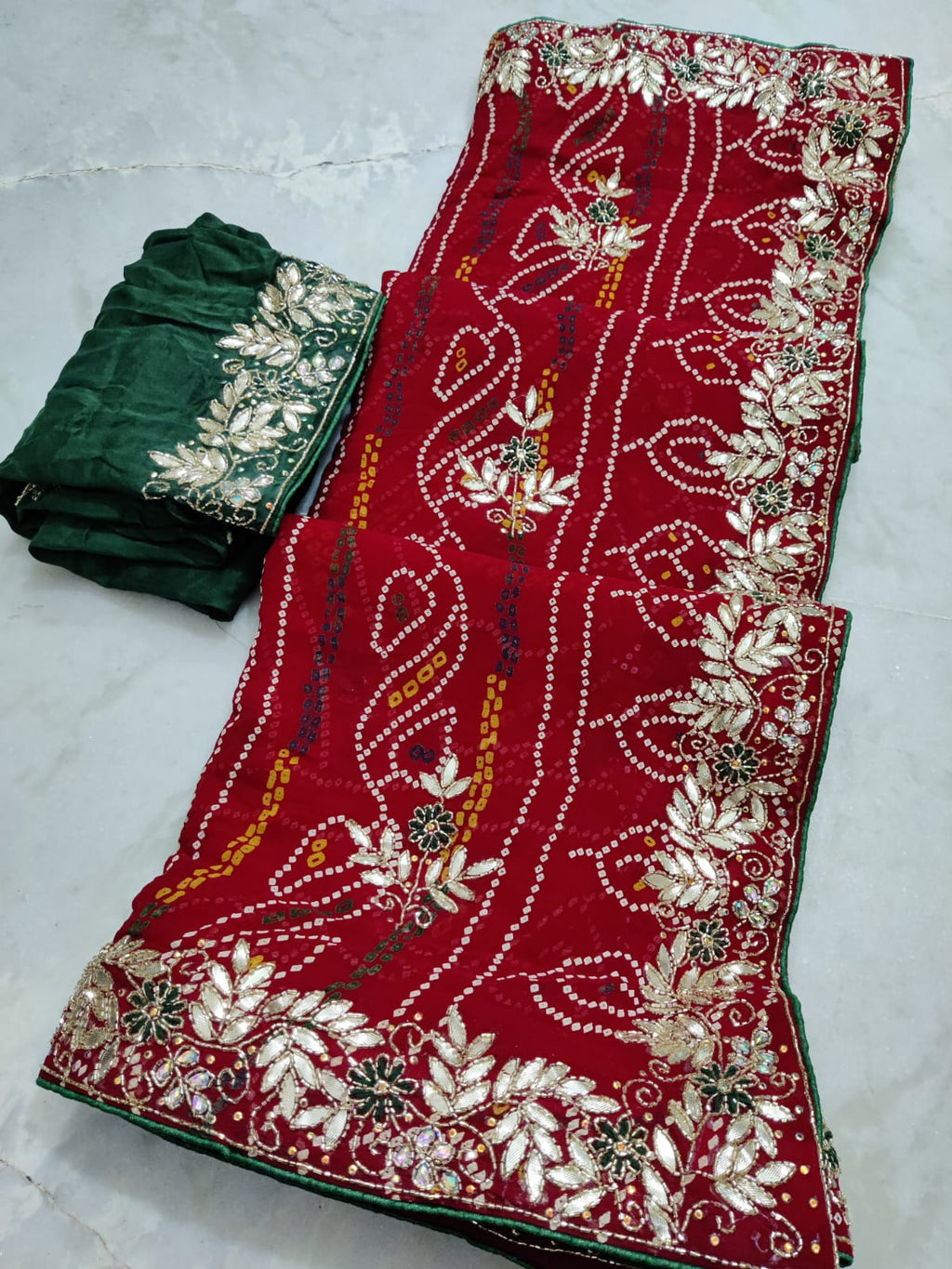 Beautiful Chunri Saree
