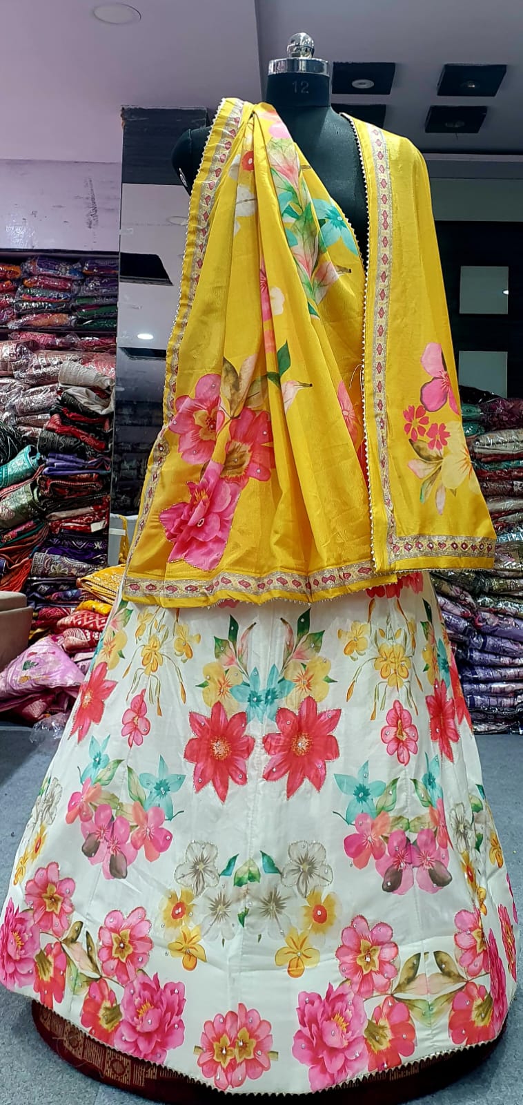 Festive Wear Floral Printed Lehenga Choli