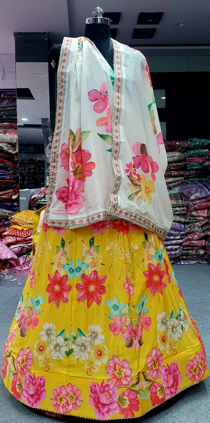 Festive Wear Floral Printed Lehenga Choli