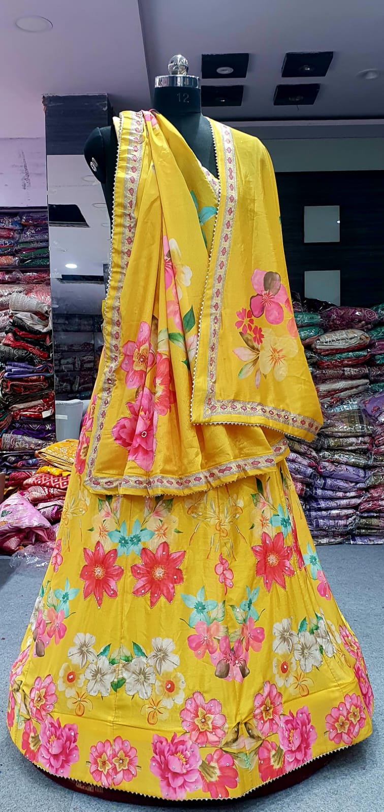 Festive Wear Floral Printed Lehenga Choli