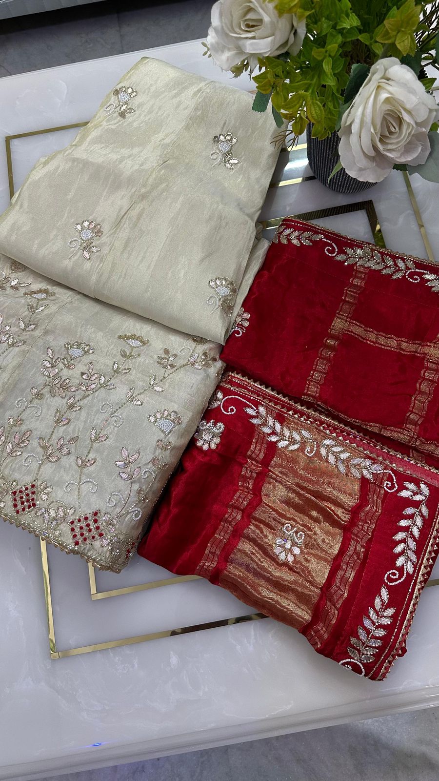 Ivory Heirloom Lehenga with Royal Dupatta