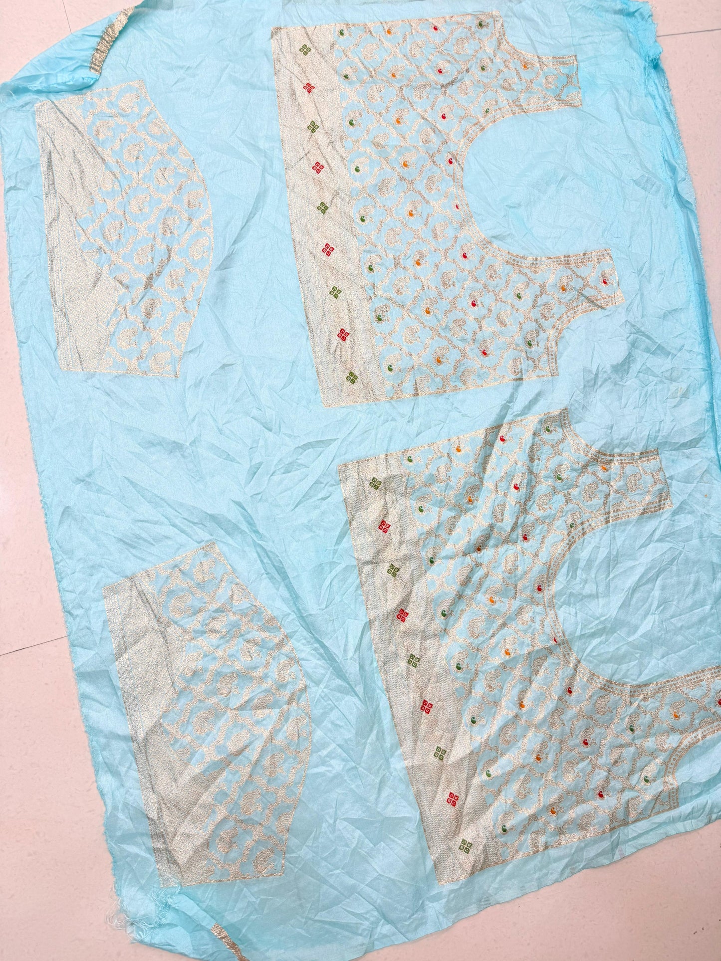 Premium Banarasi Style Dola Silk Lehenga with Beautiful Zari Work by pcd