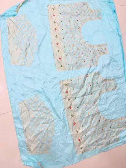 Premium Banarasi Style Dola Silk Lehenga with Beautiful Zari Work by pcd