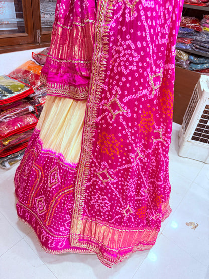Latest Pure Gajji Silk Lehenga