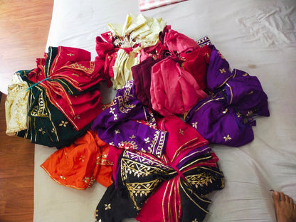 Gota Patti Glam HO Silk Designer Blouse (Aangi style) BY PCD