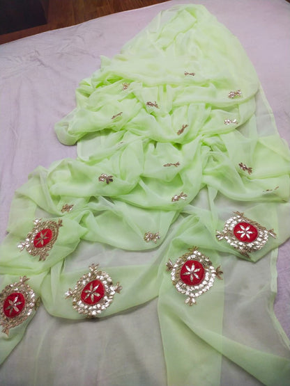 Summer Special Rajasthani Royal Georgette Sarees