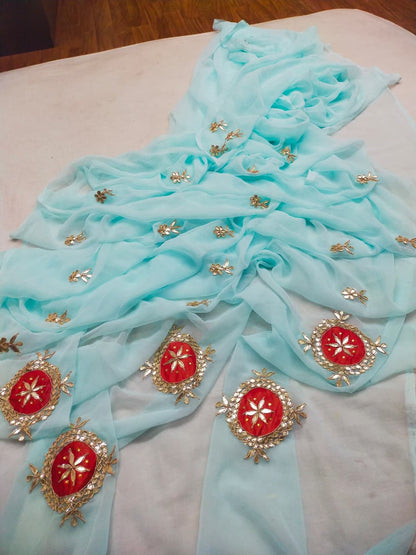 Summer Special Rajasthani Royal Georgette Sarees