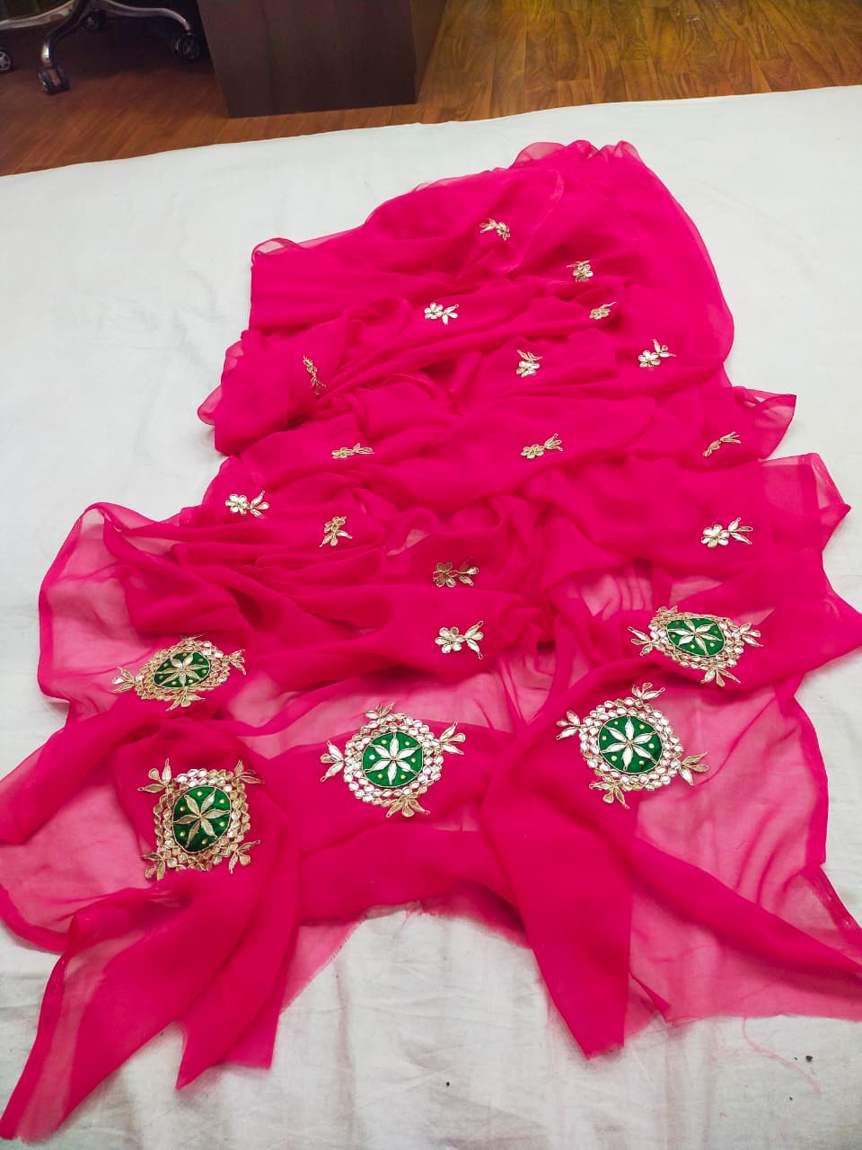 Summer Special Rajasthani Royal Georgette Sarees