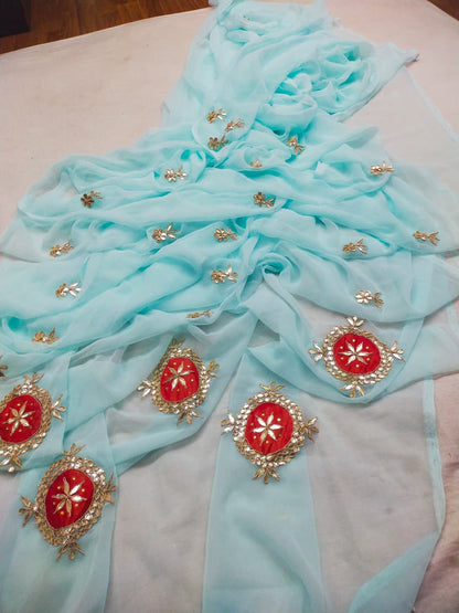 Summer Special Rajasthani Royal Georgette Sarees