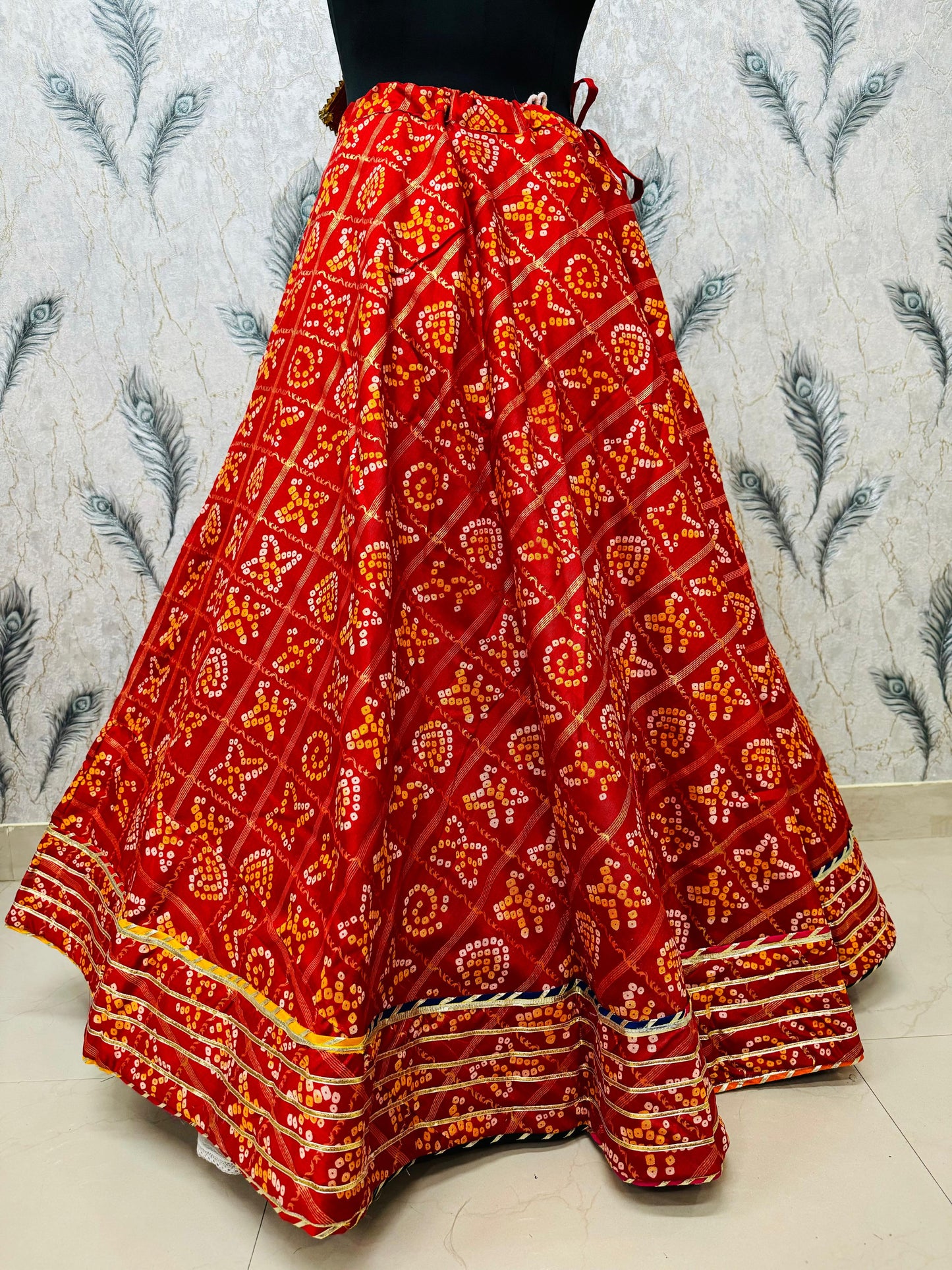 NEW DESIGNER JAIPURI SKIRT BY PCD