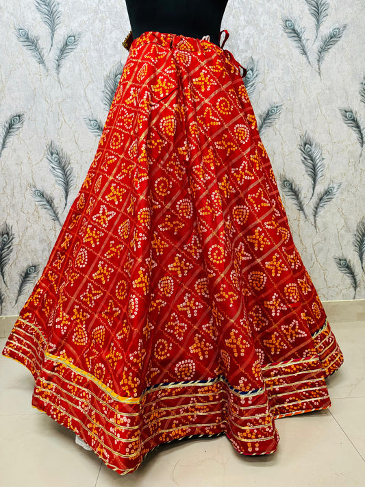 NEW DESIGNER JAIPURI SKIRT BY PCD