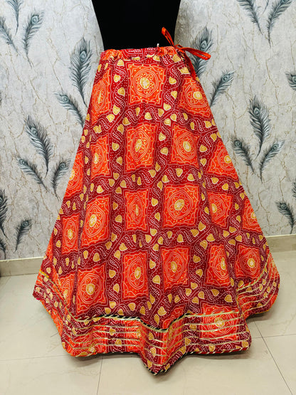NEW DESIGNER JAIPURI SKIRT BY PCD