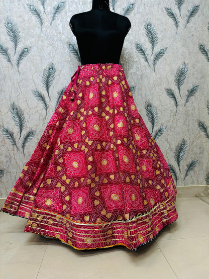 NEW DESIGNER JAIPURI SKIRT BY PCD