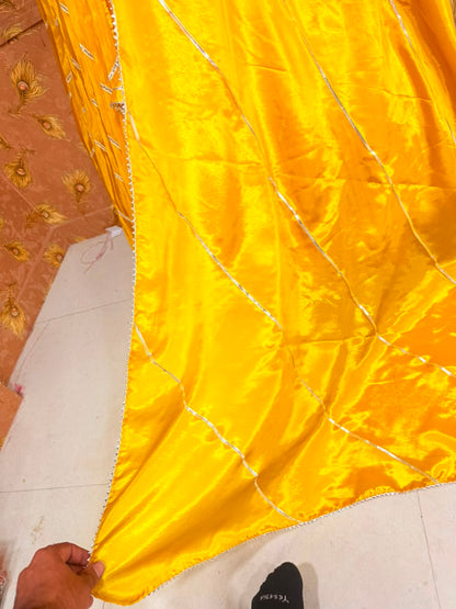PCD New Pure H.O. Silk Festive Lehenga with Traditional Gota Work