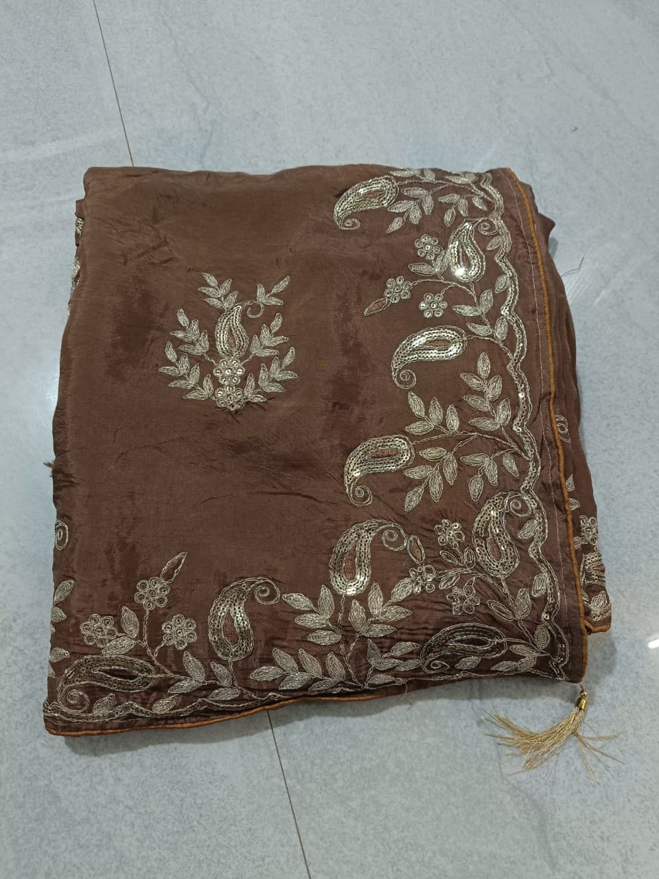 PCD Pure HO Silk saree VJ