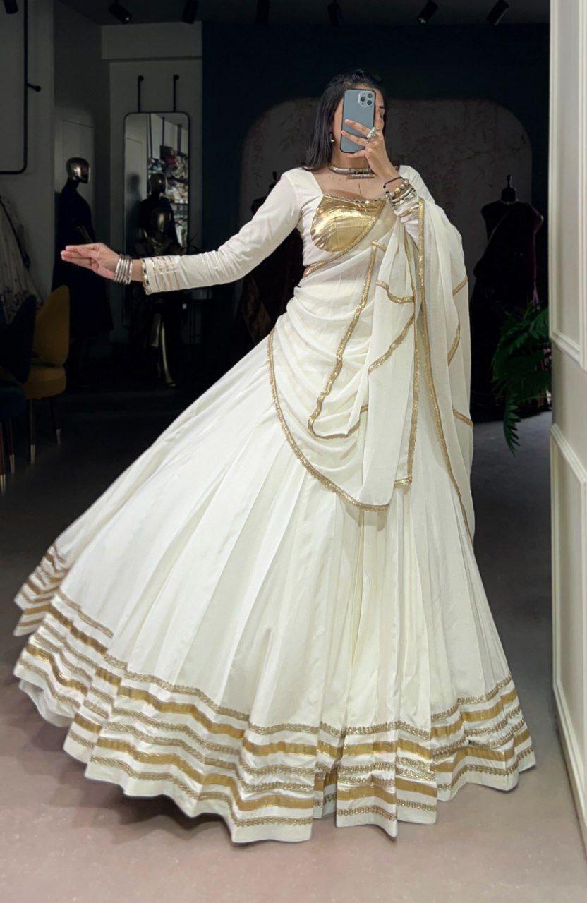 PCD Dandiya Lehenga Traditional Gujarati Dandiya Lehenga for Navratri