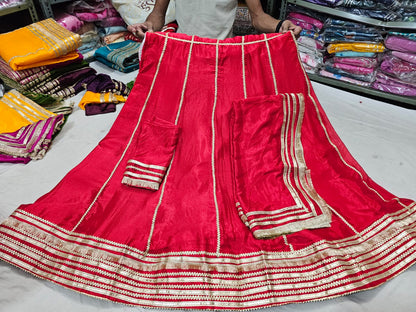 PCD Chinon Lehenga with Sequin and Tari Work Lehenga