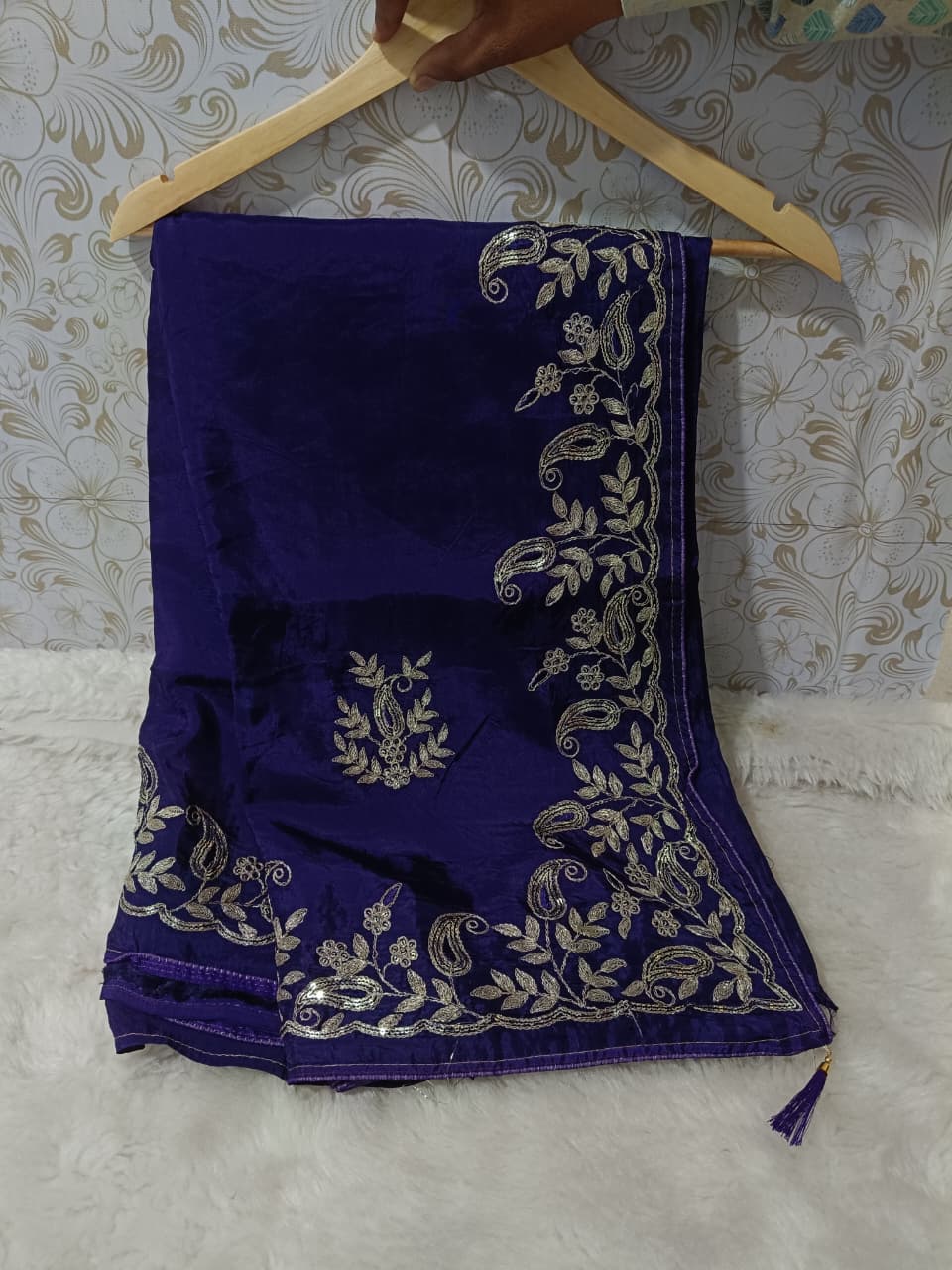 PCD Pure HO Silk saree VJ