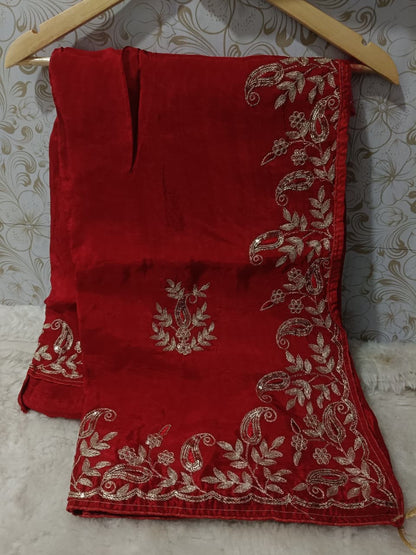 PCD Pure HO Silk saree VJ