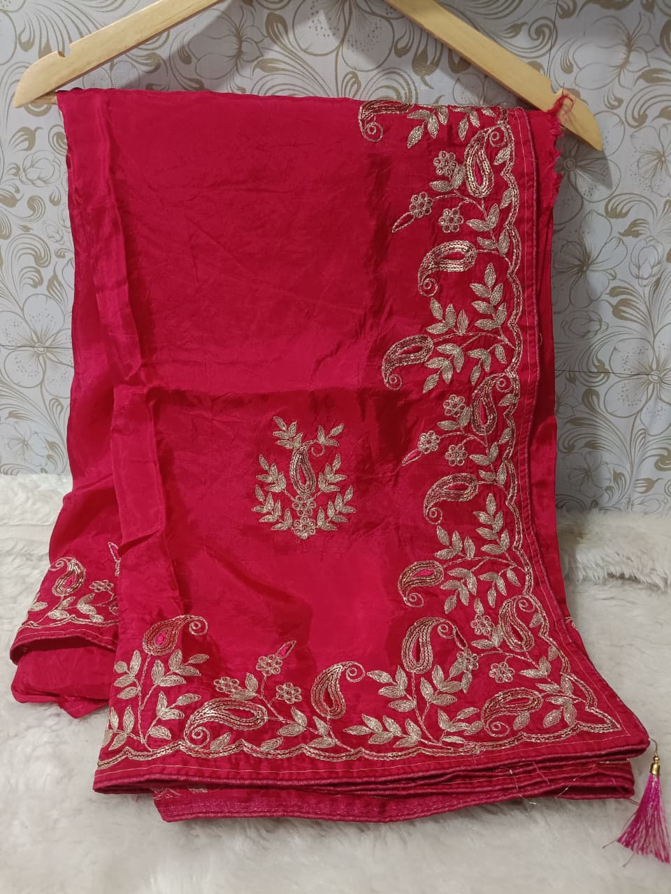 PCD Pure HO Silk saree VJ