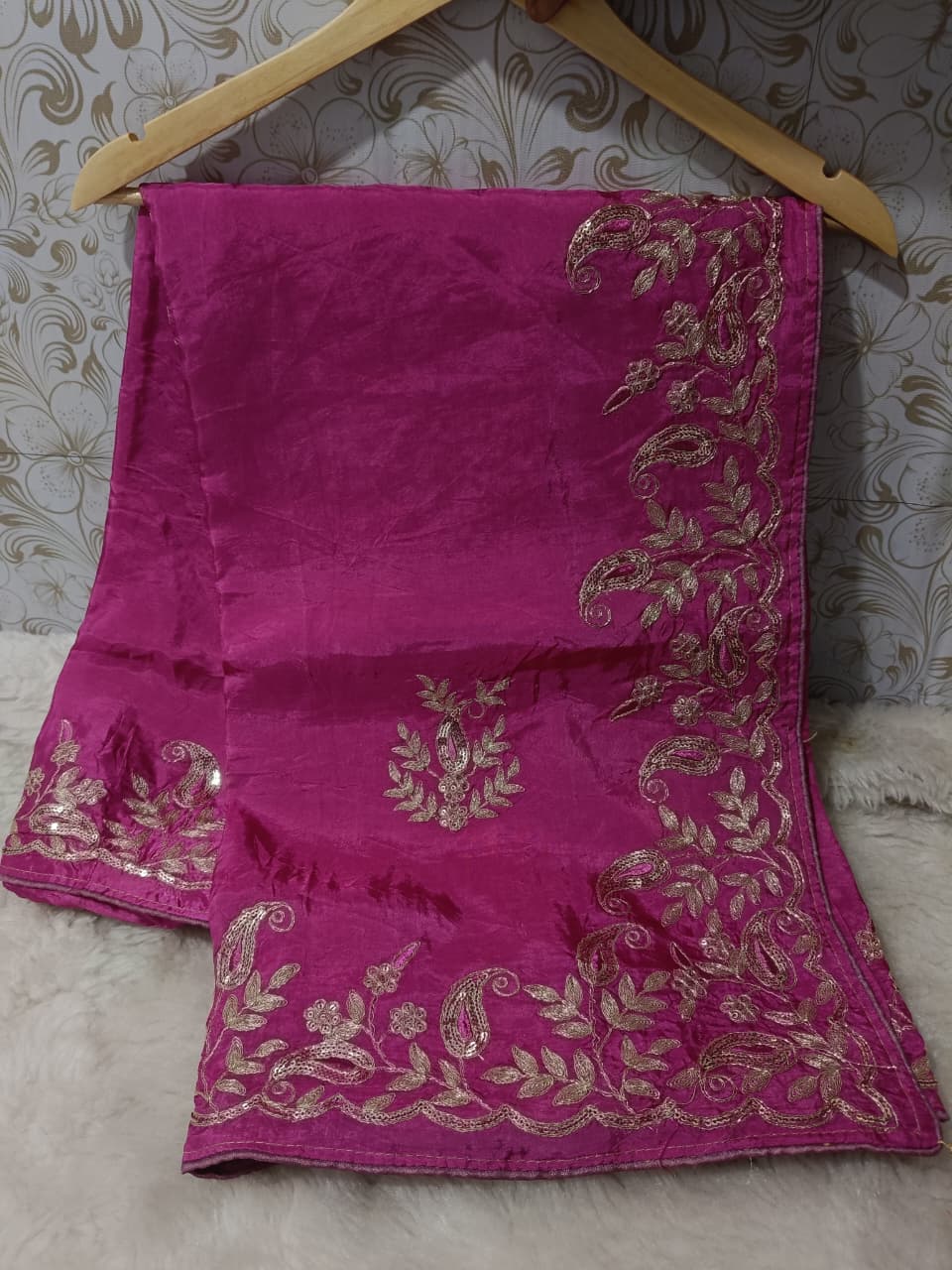 PCD Pure HO Silk saree VJ