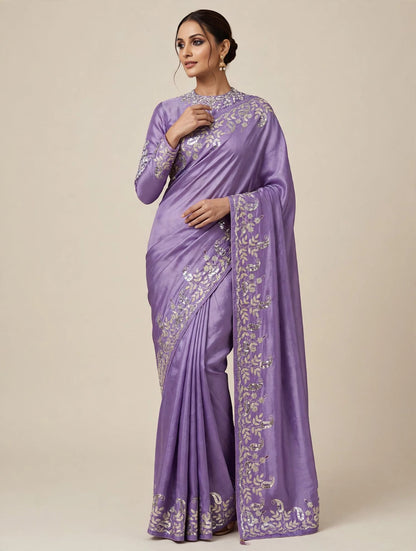 PCD Pure HO Silk saree VJ
