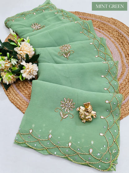 New Designer Saree